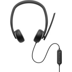Dell - WH3024 - Headset – Wired – USB-C - Black