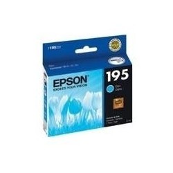 Epson T195 - Cián - original - cartucho de tinta - para Expression XP-101, XP-201, XP-211