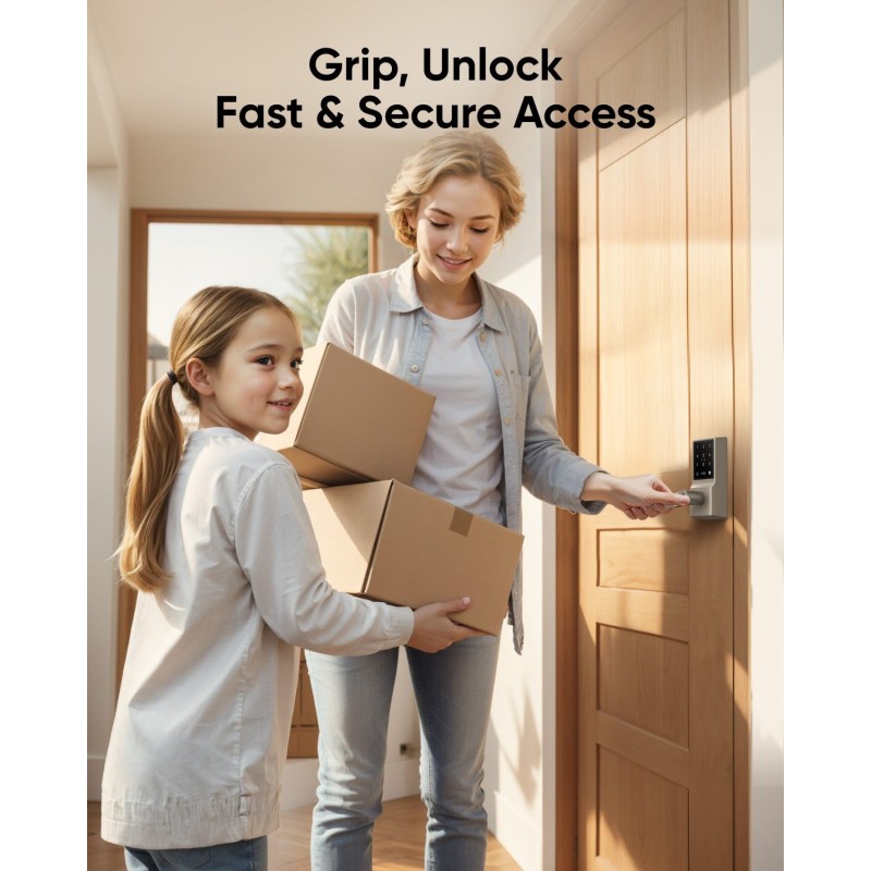 Eufy - Smart Lever Lock C33 - White