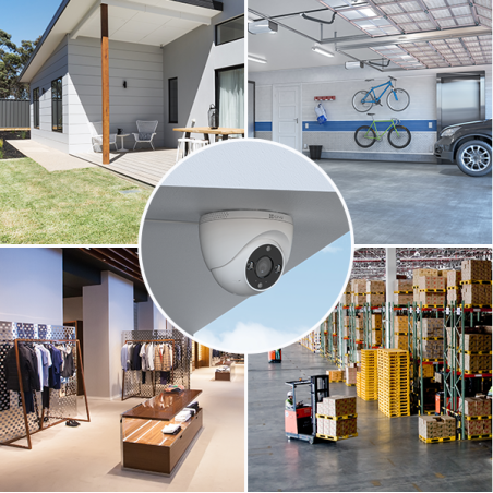EZVIZ - Network surveillance camera - H4 Cámara domo para el hogar i