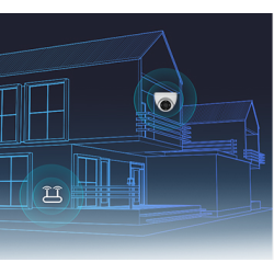 EZVIZ - Network surveillance camera - H4 Cámara domo para el hogar i