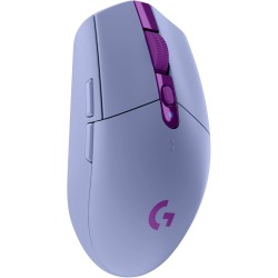 Logitech G305 Lightspeed - Ratón - óptico - 6 botones - inalámbrico - 2.4 GHz - receptor inalámbrico USB - lila