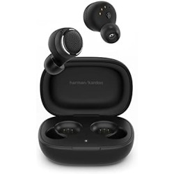 Harman Kardon - FLY TWS - Auriculares verdaderamente inalámbricos - Para teléfono - Inalámbricos - Negro