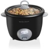 HB 20 Cup Blk Glass Lid Rice Ckr 37542