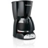 HB Clock Coffeemaker, Black 49465RG