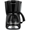 HB Clock Coffeemaker, Black 49465RG