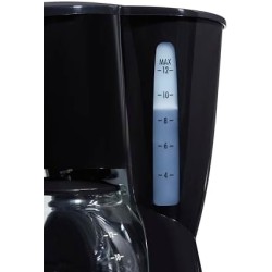 HB Clock Coffeemaker, Black 49465RG