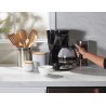 HB Clock Coffeemaker, Black 49465RG
