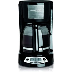 HB Coffeemaker Black 12 Cup 49615