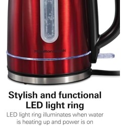 HB Electric Kettle with LED Light Ring 41060