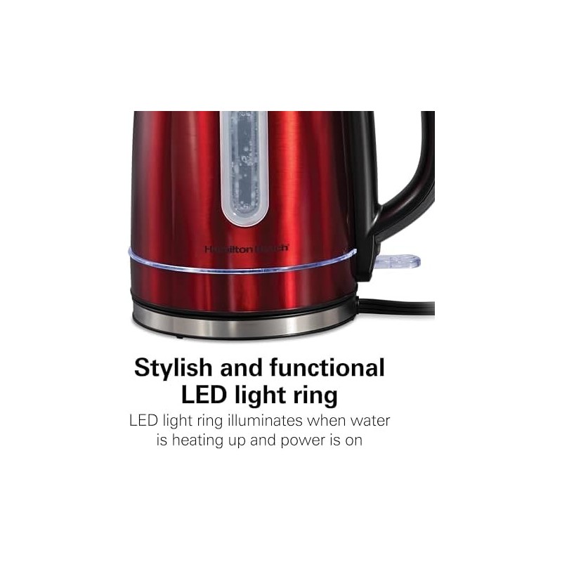 HB Electric Kettle with LED Light Ring 41060