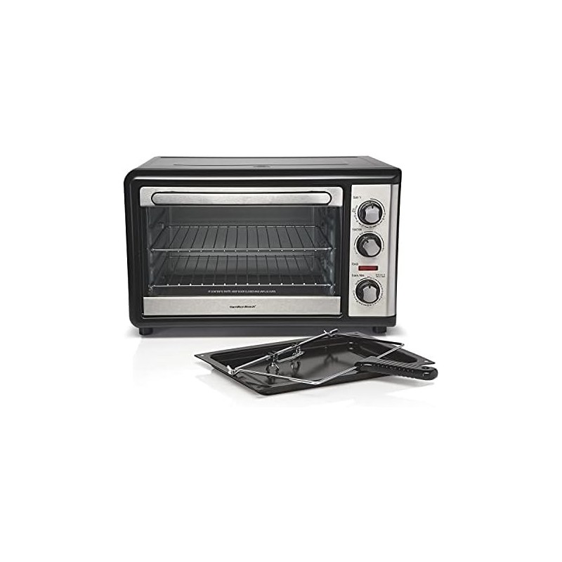 HB Large Cap Rotiss Oven Blk / Ss 31108G