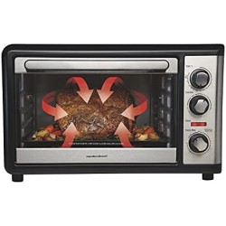 HB Large Cap Rotiss Oven Blk / Ss 31108G