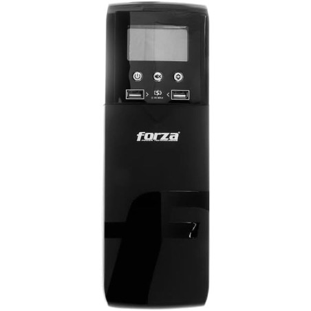Forza - UPS - Line interactive - 720 Watt - 1200 VA - AC 110/120 V - Pure Sine Wave NEMA
