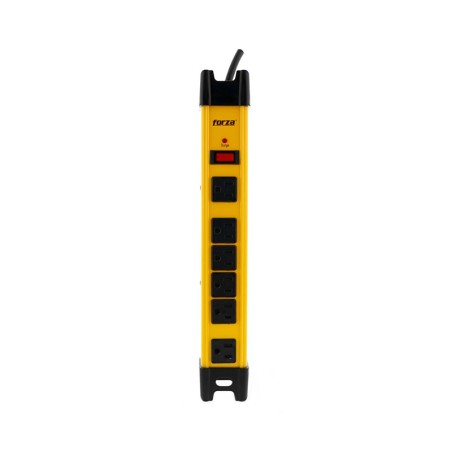 Forza FSP Series FSP-806 - Protector contra sobretensiones - CA 125 V - 1875 vatios - conectores de salida: 6 - 91 cm cable - am