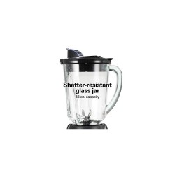 HB Glass Jar Blender-Black 53530FG