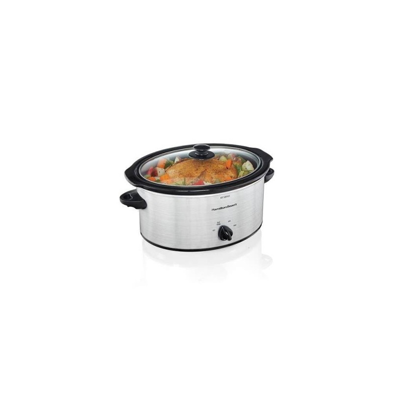 HB Slow Cooker 5 Qt Oval 33156RG
