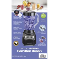 HB Smoothie 48 Oz Plastic Jar 50180FG
