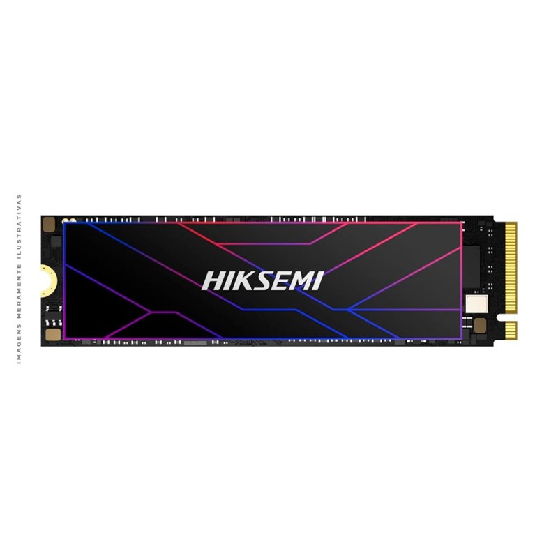 HD INTERNO SOLIDO 1TB HIKSEMI FUTURE LITE M.2 2280 PCIE GEN4 X4 7000MB/S / 6000MB/S HS-SSD-FUTURE LITE 1024G NEGRO