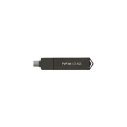 HD SOLIDO EXTERNO 512GB PATRIOT PVP30 DUO COMPACT USB 3.2 GEN 2 TIPO C/A 1000 MB/S 1000 MB/S PVP30512G28UDG GRIS