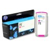 HP 72 - 130 ml - magenta - original - DesignJet - cartucho de tinta - para DesignJet T1100, T1100ps, T1200, T1200ps, T1300, T610