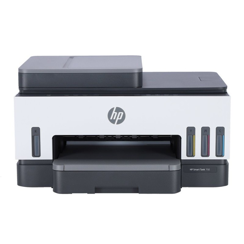 HP Smart Tank 750 All-in-One - Impresora multifunción - color - chorro de tinta - rellenable - Letter A (216 x 279 mm)/A4 (210 x