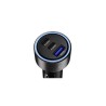 Klip Xtreme KCC-060 - Car power adapter - 60 Watt - 2 x 24 pin USB-C / 9 pin USB Type A - Cellular phone / Tablet - Car - Para S
