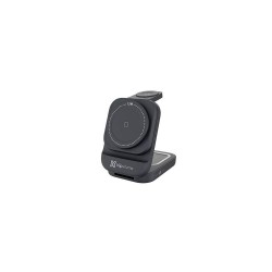 Klip Xtreme KDC-150 - Charging stand / battery charger - 15 Watt - 24 pin USB-C - Cellular phone / Wireless earbuds / Apple AirP