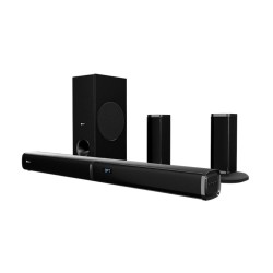 Klip Xtreme - Sound bar - Black - 5.1ch Wireless Subwoofer