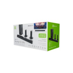 Klip Xtreme - Sound bar - Black - 5.1ch Wireless Subwoofer