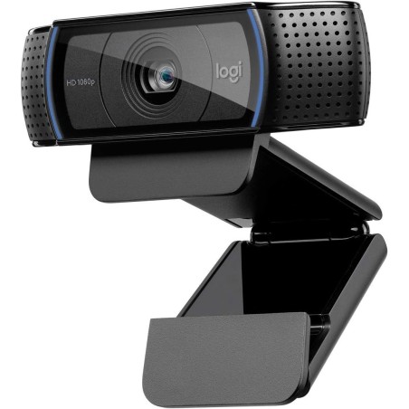 Logitech HD Pro Webcam C920 - Webcam - color - 1920 x 1080 - audio - USB 2.0 - H.264