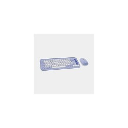 Logitech Pop Icon Combo - Keyboard and mouse set - Spanish (Latin American) - Lilac