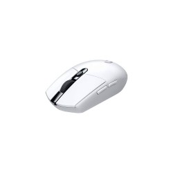 Logitech G G305 - Ratón - óptico - 6 botones - inalámbrico - 2.4 GHz - receptor inalámbrico USB - blanco