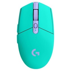 Logitech G G305 - Ratón - óptico - 6 botones - inalámbrico - 2.4 GHz - receptor inalámbrico USB - menta