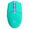 Logitech G G305 - Ratón - óptico - 6 botones - inalámbrico - 2.4 GHz - receptor inalámbrico USB - menta