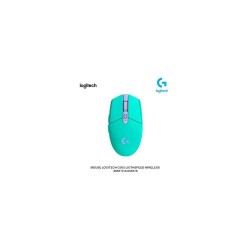 Logitech G G305 - Ratón - óptico - 6 botones - inalámbrico - 2.4 GHz - receptor inalámbrico USB - menta