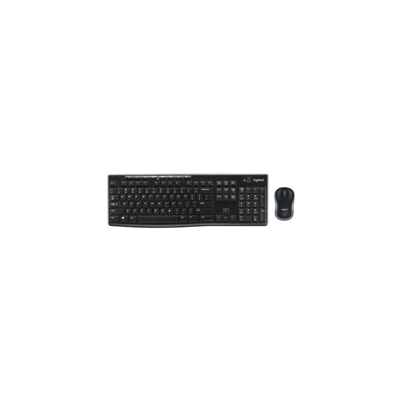 Logitech Wireless Combo MK270 - Juego de teclado y ratón - 2.4 GHz en Español