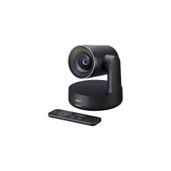 Logitech Rally - Cámera de conferencias - PTZ - color - 3840 x 2160 - 1080p, 4K - motorizado - USB 3.0 - H.264