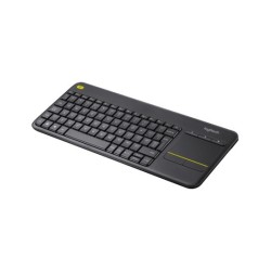 Logitech Wireless Touch Keyboard K400 Plus - Teclado - con panel táctil - inalámbrico - 2.4 GHz - QWERTY - Internacional de EE. 