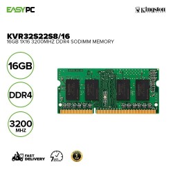 MEMORIA RAM PARA LAPTOP 16GB KINGSTON KVR32S22S8/16 DDR4 3200MHZ CL22 1.2V