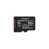MEMORIA MICRO SDXC 64GB KINGSTON CLASE 10 UHS-I U1 100 MB/S PARA DISPOSITIVOS Y CAMARAS ANDROID SDCS3/64GB