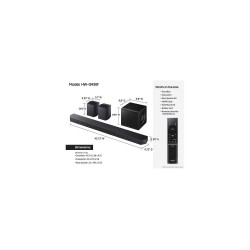 Samsung Barra de Sonido 9.4.1 Ch HW Q930F Q Symphony Negro - Modelo HW-Q930F/ZP