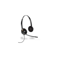 Poly EncorePro HW520 - 500 Series - auricular - en oreja - cableado - Quick Disconnect - negro - Certificado para Skype Empresar