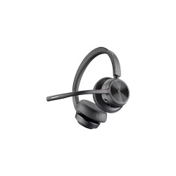 Poly Voyager 4320-M - Voyager 4300 UC series - auricular - en oreja - Bluetooth - inalámbrico, cableado - USB-C - negro - Certif