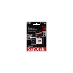 SanDisk Extreme - Tarjeta de memoria flash (adaptador microSDXC a SD Incluido) - 256 GB - A2 / Video Class V30 / UHS-I U3 / Clas
