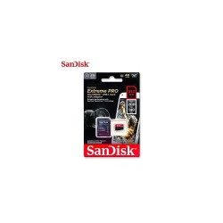 SanDisk Extreme Pro - Tarjeta de memoria flash (adaptador microSDXC a SD Incluido) - 512 GB - A2 / Video Class V30 / UHS-I U3 / 