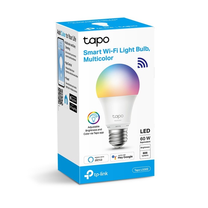TP-Link - L530E Smart Wi-Fi Light Bulb M