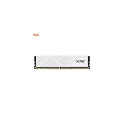 MEMORIA RAM PC 16GB ADATA XPG GAMMIX D35 DDR4 3200 MHZ CL16 1.35 V DISIPADOR BAJO PERFIL AX4U320016G16A-SWHD35 BLANCO