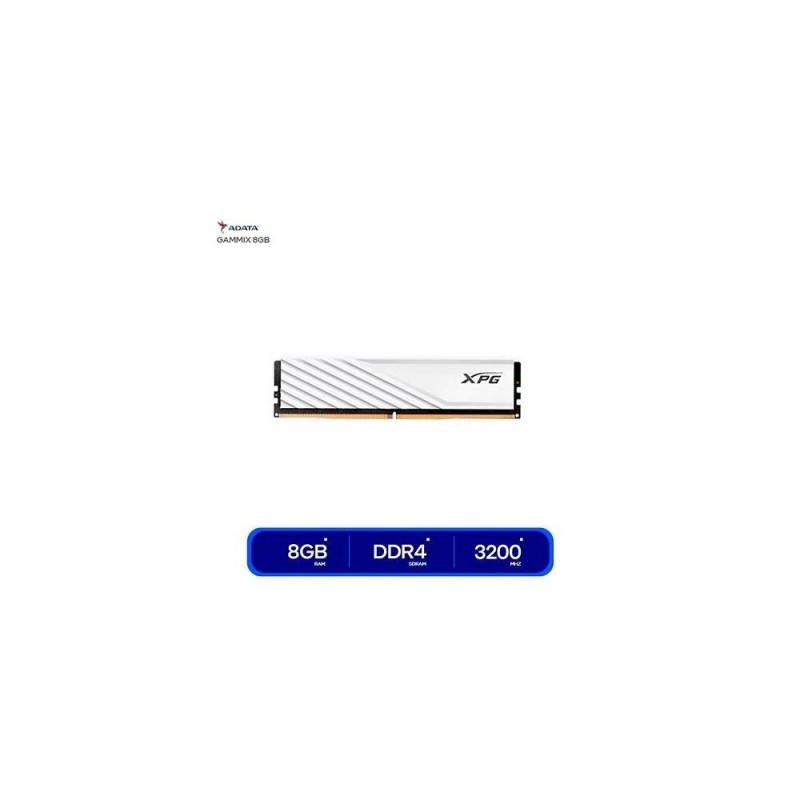 MEMORIA RAM PC 8GB ADATA XPG GAMMIX D35 DDR4 3200MHz CL16 1.35V AX4U32008G16A-SWHD35 BLANCO