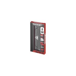 MEMORIA RAM PC 8GB PATRIOT VIPER 4 STEEL DDR4 3600MHz CL18 1.35V PVS48G360C8 V4S NEGRO